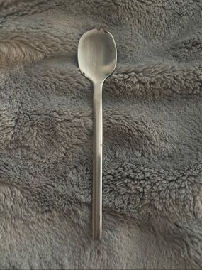 KitchenAid Brushed Stainless Long Handle Serving Spoon in Silver